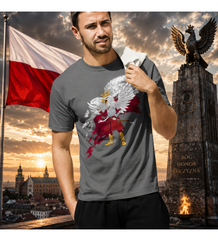 KOSZULKA PATRIOTYCZNI ORZEŁ PL